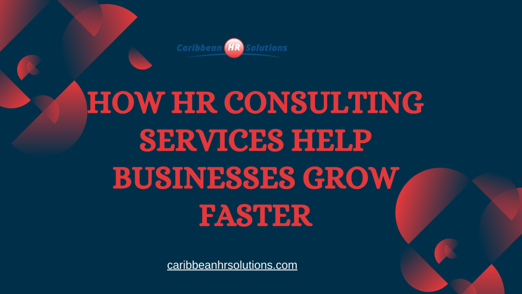 How HR Consulting Services Help Businesses Grow Faster